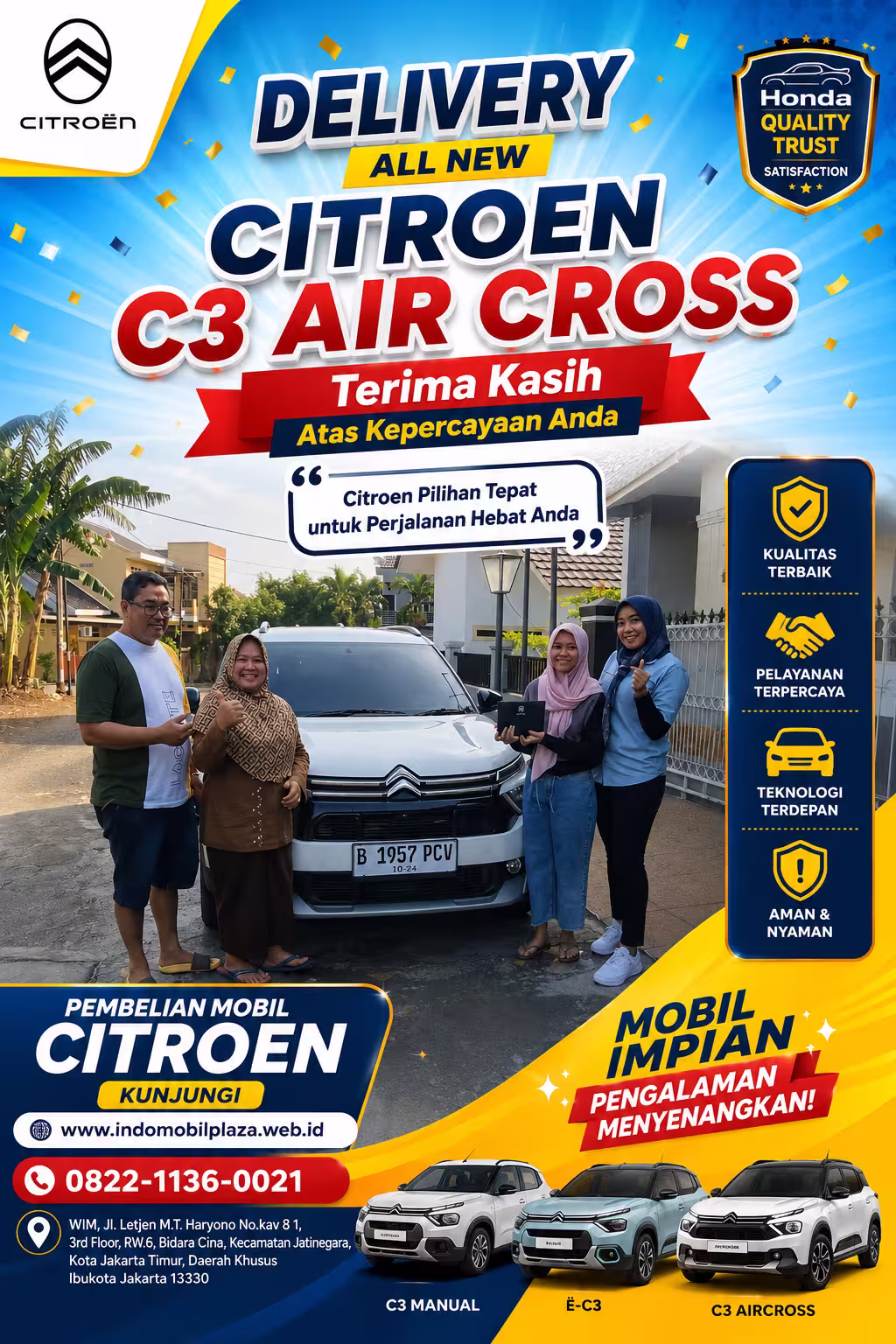 Delivery Citroen Jakarta