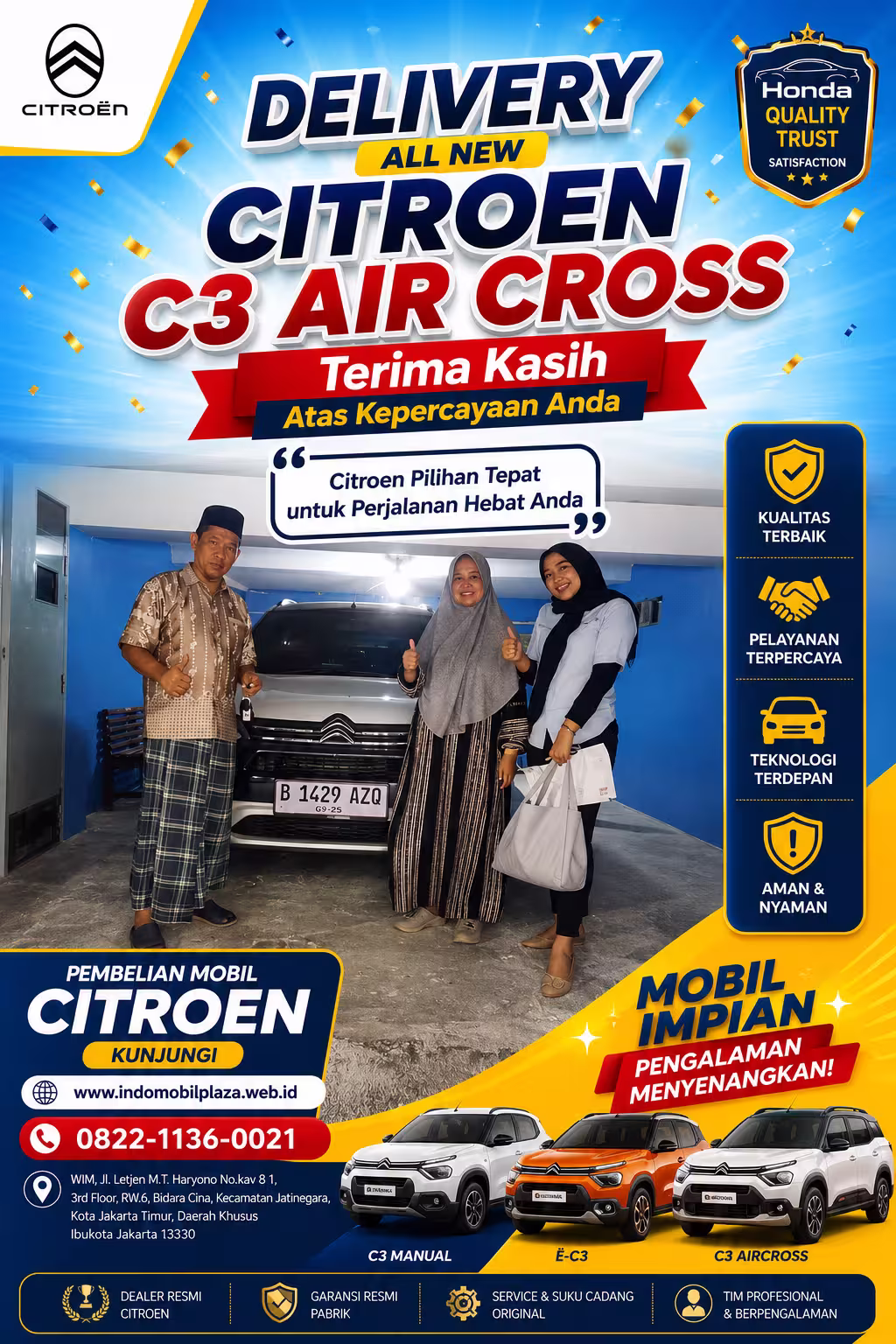 Delivery Citroen Jakarta