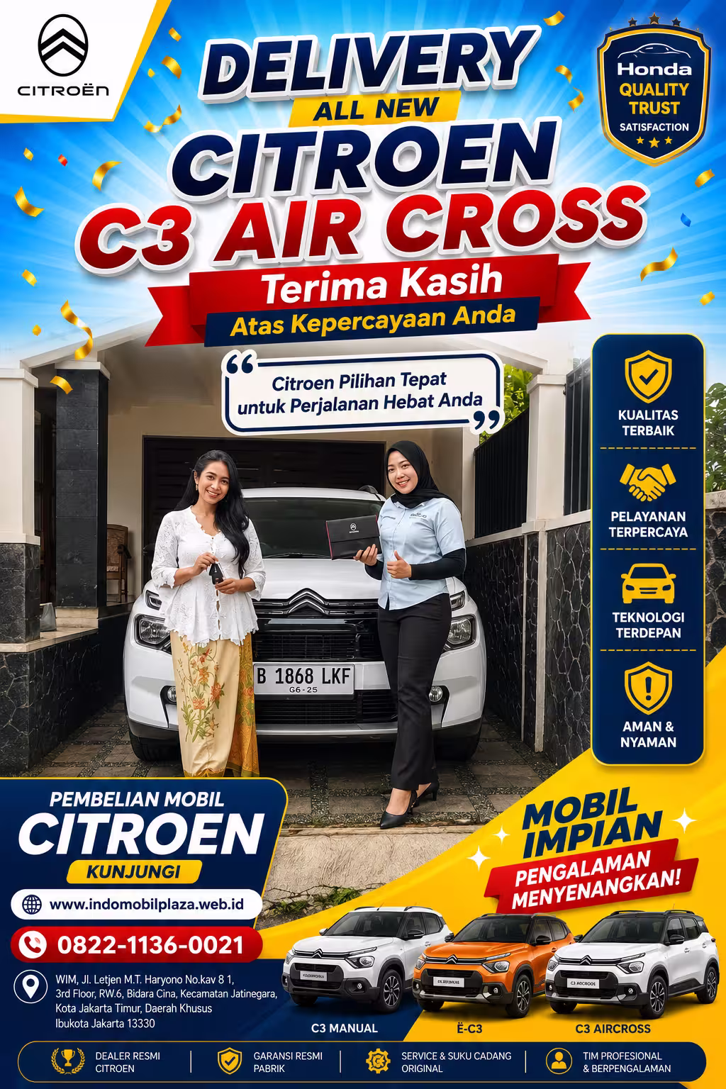 Delivery Citroen Jakarta
